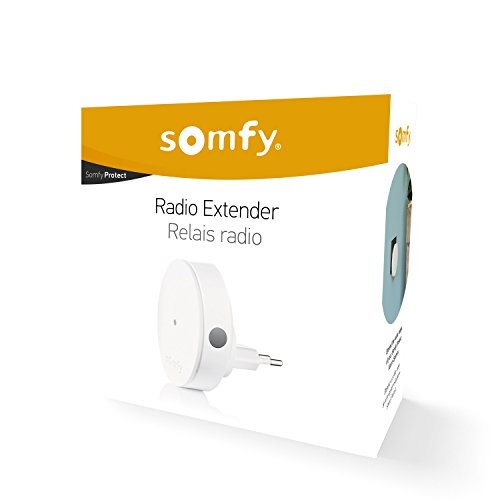 Somfy 2401495 - Relais Radio | Ameliore La Portee Radio | Compatible Home Alarm (advanced) Et Somfy One (+)