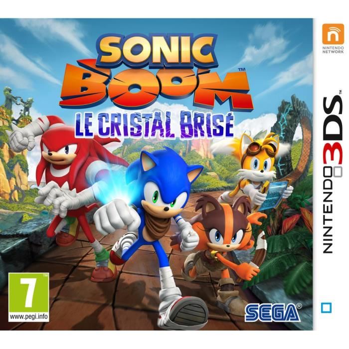 Sonic Boom : Le Cristal Brise Jeu 3ds