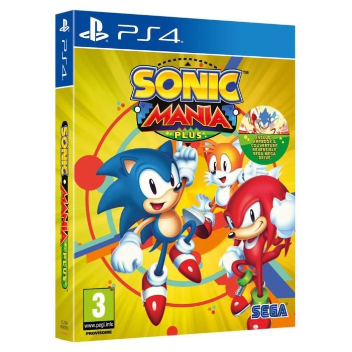 Sonic Mania Plus Jeu Ps4