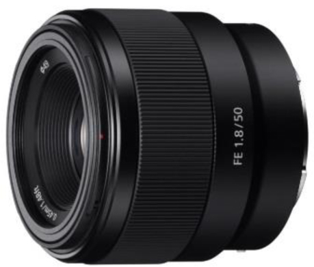 Focale Fixe Sony Pour Hybride Objectif Sel Fe 50mm F/1.8