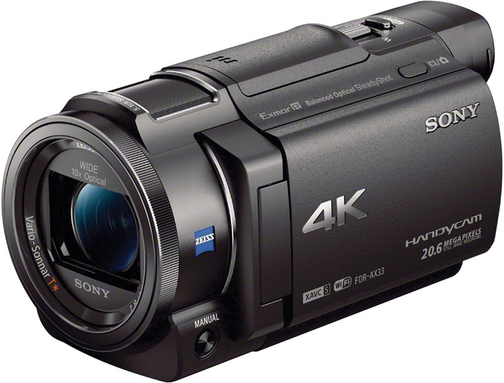 Sony Camescope Fdr Ax33 Noir