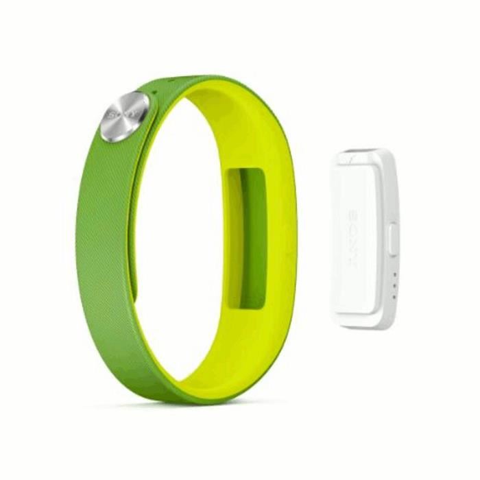 Sony Lot Smartband  1 Capteur + 2 Bracelets Blanc