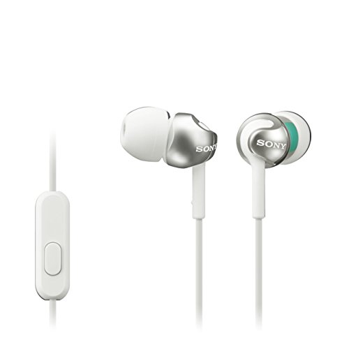Écouteurs intra-auriculaires Sony MDREX110AP - Blanc