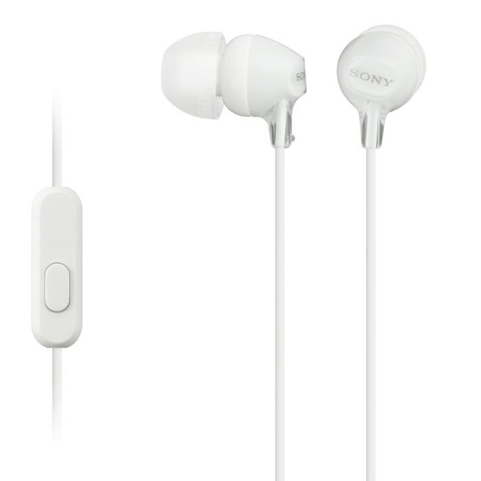 Ecouteurs Sony MDR-EX15AP Sony - Blanc