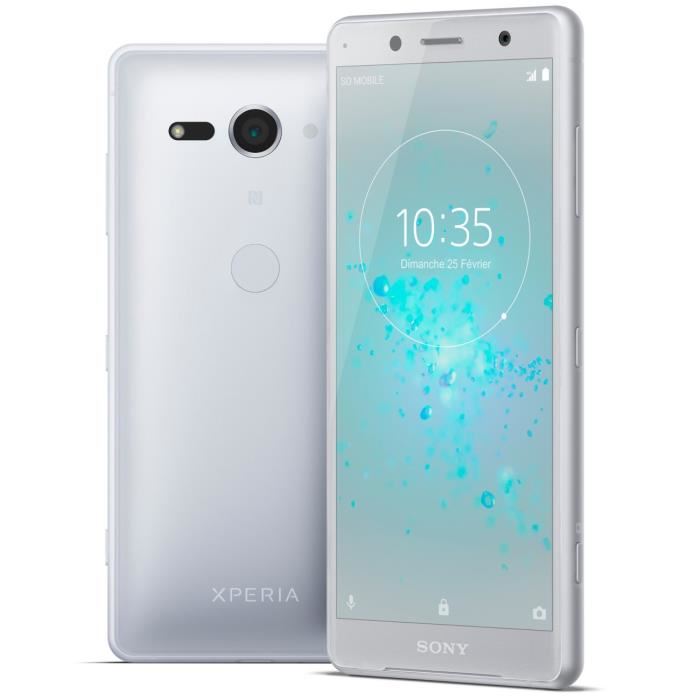 Sony Xperia Xz2 Compact Dual Sim Blanc Argente