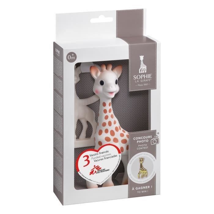 Sophie La Girafe Coffret Award Avec Anneau De Dentition Vanille