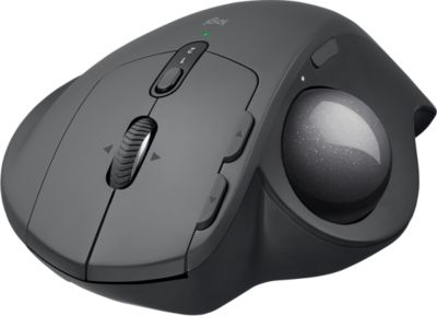 Souris Ergonomique - Sans Fil - Logitech - Mx Ergo - Graphite