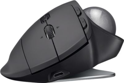 Souris Ergonomique - Sans Fil - Logitech - Mx Ergo - Graphite