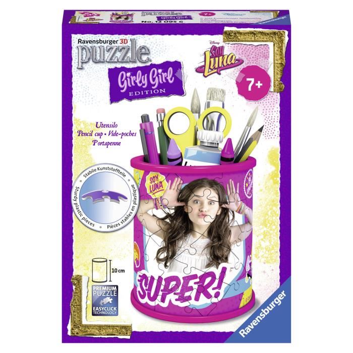 Ravensburger Puzzle 3d Girly Girls Edition Vide Poches Soy Luna