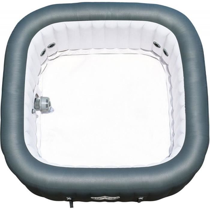 Spa Gonflable Bestway Hawai Carre, 6 Places Assises