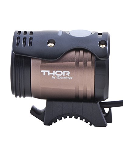 Eclairage Avant Velo Thor 1100 Led Cree® Rechargeable Usb Noir