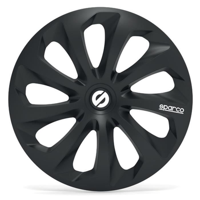 Sparco Spc1470bk Enjoliveur Sicilia, Noi...