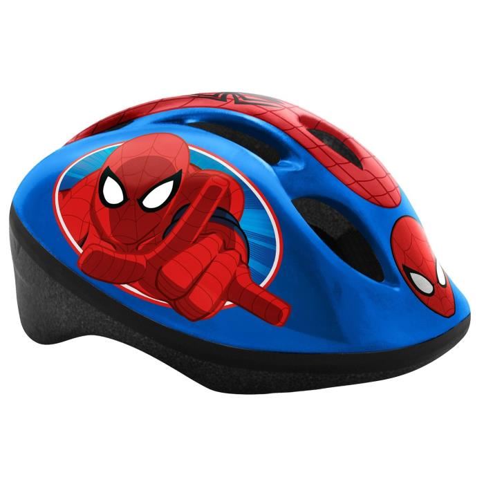 Casque Ajustable Spiderman Stamp Taille S Pour Enfant Garantie 2 Ans