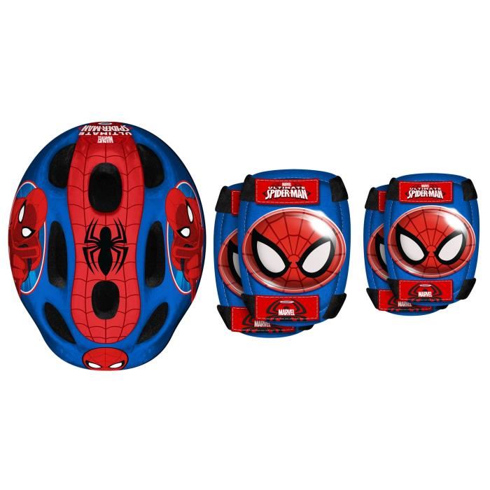 SPIDERMAN Casque + Coudieres/Genouilleres - Marvel