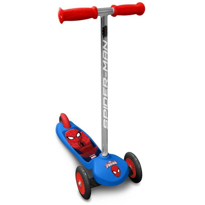 Spiderman Trottinette Steering Twist 3 Roues Marvel