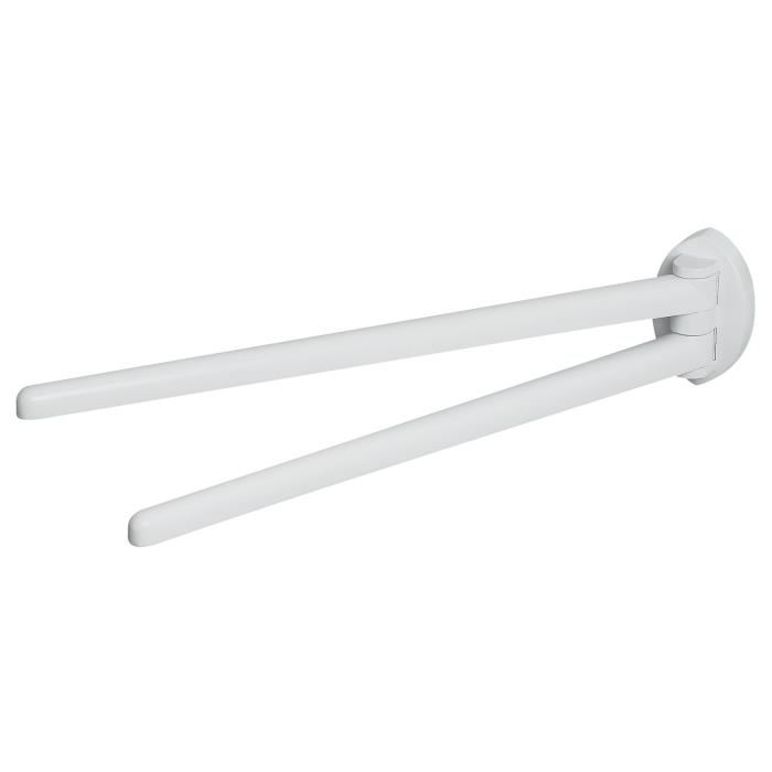 SPIRELLA Porte Serviettes double Lemon 44x95cm Blanc