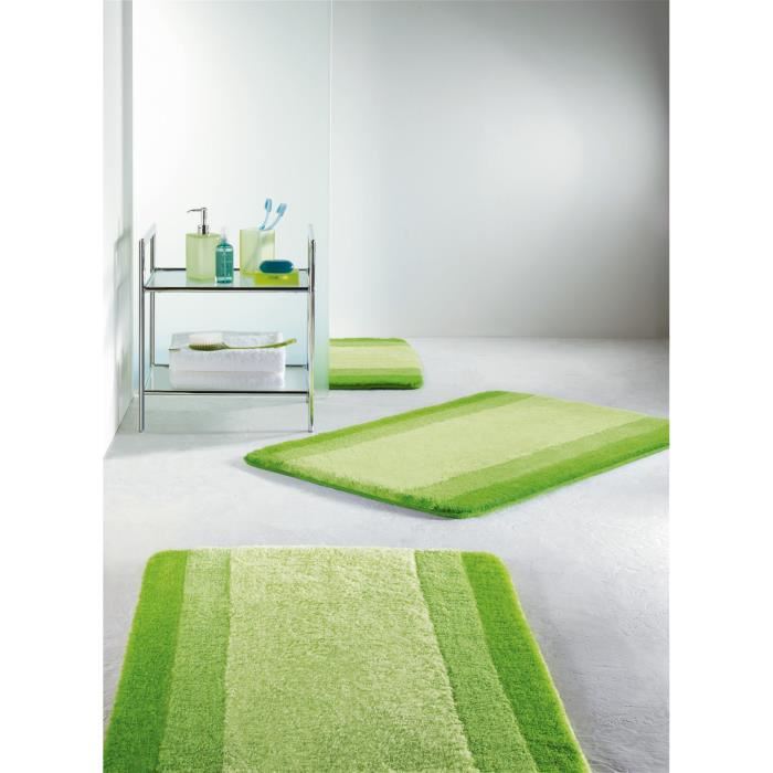 Spirella Tapis De Bain Balance 60x90 Cm - Vert Kiwi
