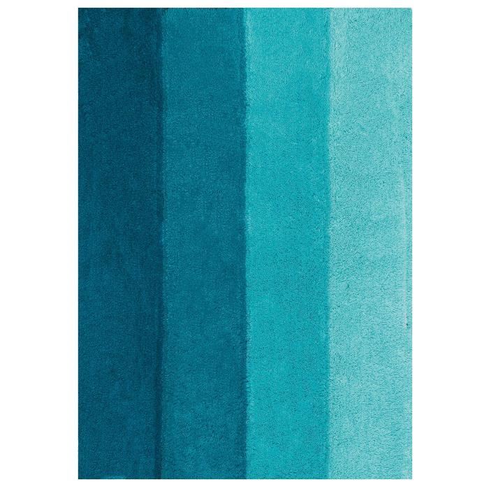 SPIRELLA Tapis de bain FOUR 55x65 cm - Bleu petrole