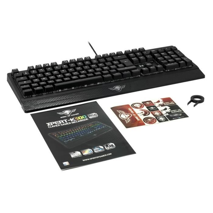 Spirit Of Gamer Clavier Mecanique K500