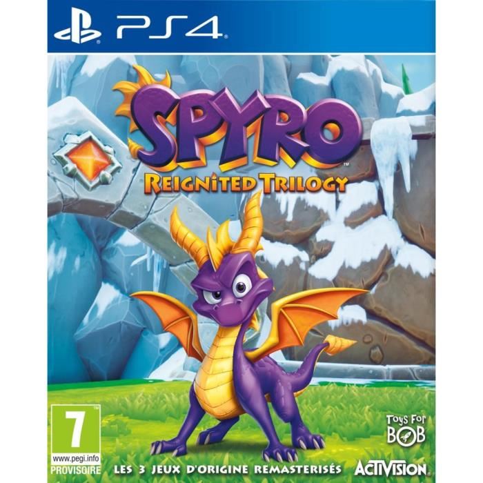 Plaion Spyro Reignited Trilogy Ps4 Inclut 3 Jeux