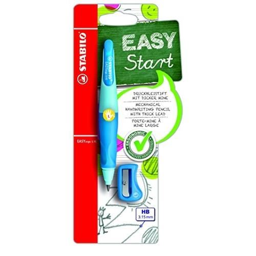 Stabilo Porte Mine Easy Ergo 315 Mm Pour Gaucher Taille Crayon Bleu