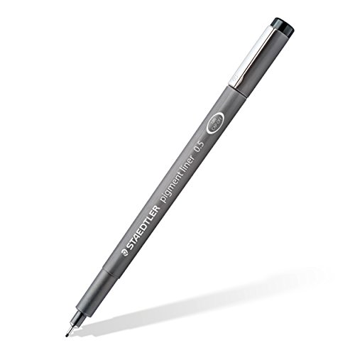 Feutres Pointe Calibree - Staedtler - Étui 6 - Encre Pigmentee - Resistant A Leau