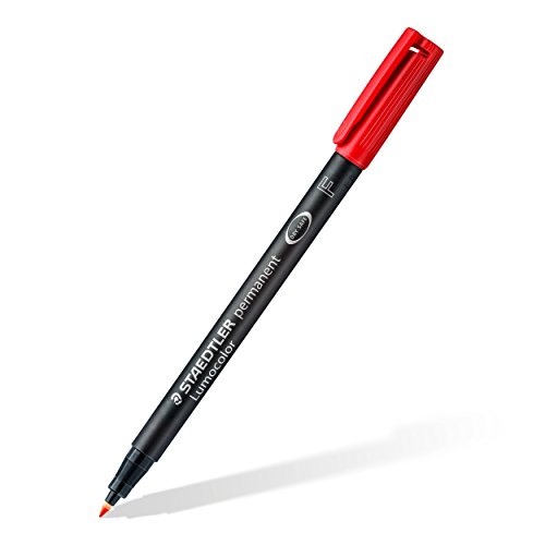 Feutre Staedtler Lumocolor Permanent 06 Pochette De 8 Assortis Indelebile Fine