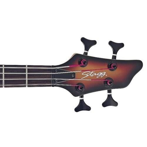 Stagg Bc300-sb Guitare Basse Electrique Fusion Sunburst