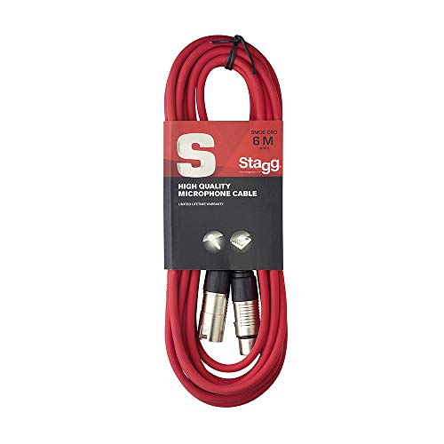 Stagg Smc6 Crd - Cable Microphone Xlr - 6 Metres Violet