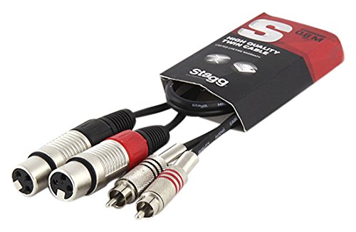 Stagg Stc060cmxf Cable Double F. Xlr/m  ...