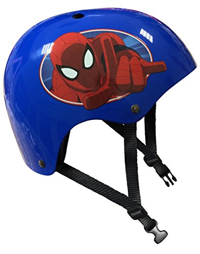Stamp Spiderman Casque de Skateboard Gar...