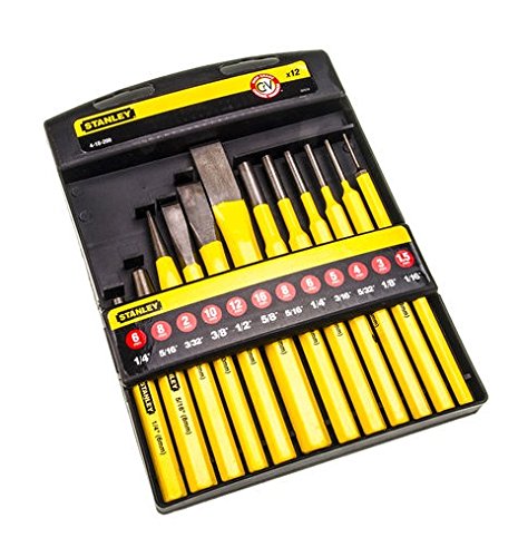 Jeu De Burins Et Daoutils De Frappe - 12 Pcs Stanley 4-18299