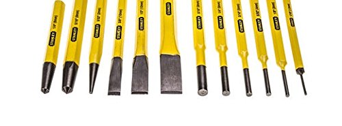 Jeu De Burins Et Daoutils De Frappe - 12 Pcs Stanley 4-18299