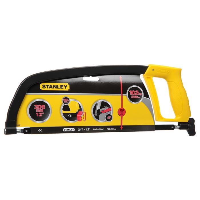 Scie A Metaux Opp 24tpi Stanley 1 15 122 300 Mm