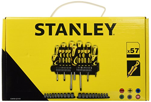 Coffret De Vissage Stanley Stht0 62143 57 Pieces Tournevis Embouts Douilles