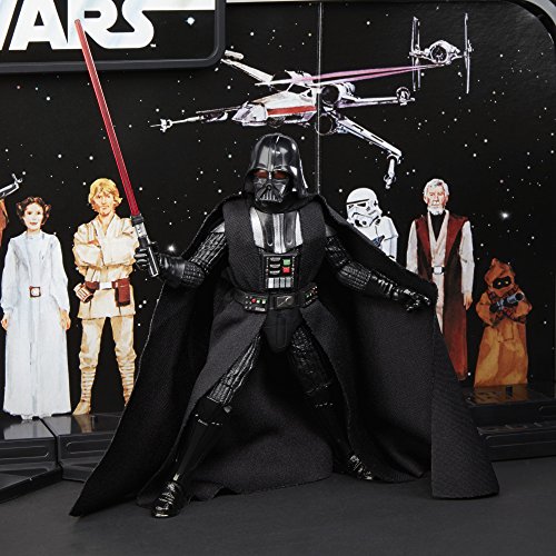 Figurine Star Wars - Coffret Edition 40e Anniversaire Hasbro - Dark Vador 15cm Inclus