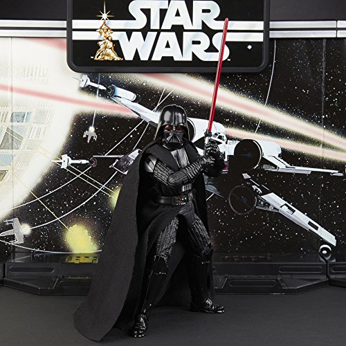 Figurine Star Wars - Coffret Edition 40e Anniversaire Hasbro - Dark Vador 15cm Inclus
