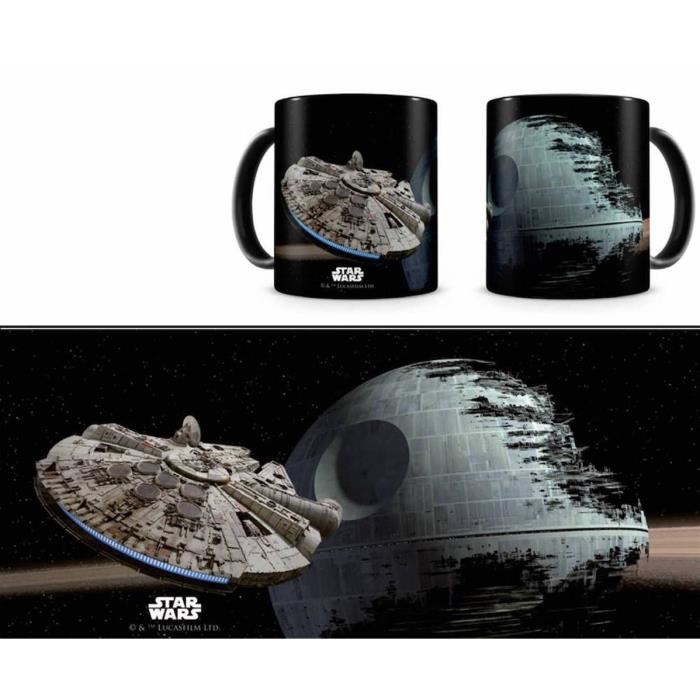 STAR WARS Mug Ceramique Falcon vs Death Star