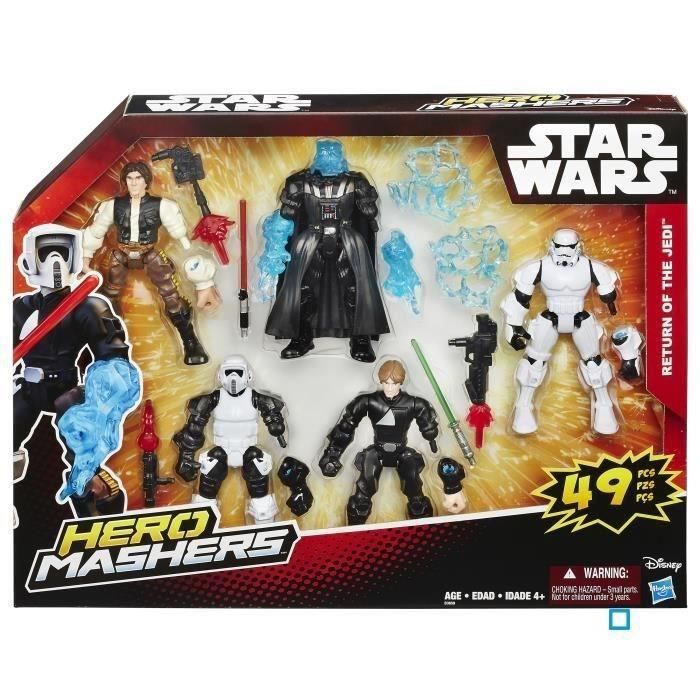 Jouet Star Wars  Hero Mashers  - Multi-pack 5 personnages