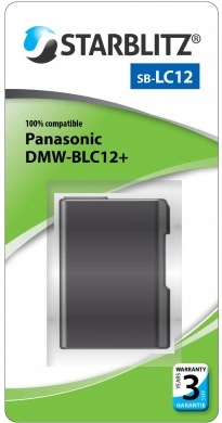 Starblitz Batterie Panasonic Dmw-blc12+
