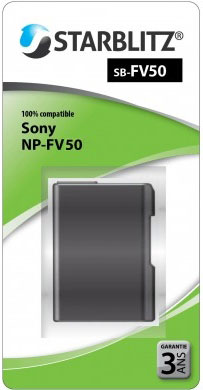 Starblitz Batterie Sony Np Fv50