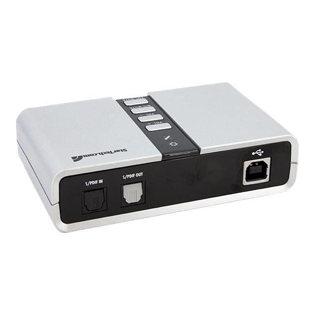 StarTech.com Adaptateur Carte Son USB vers Audio Stereo - Audio Numerique SPDIF 1x USB A Femelle 2x Toslink (F) 8x 3.5mm (F)