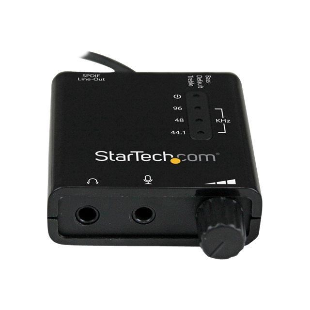 2 Channel USB External Sound Card with SPDIF Digital Audio