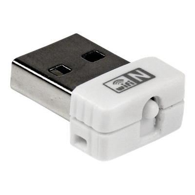 Startech.com Usb 150mbps Mini Wireless N Network Adapter - 802.11n/g 1t1r Usb Wifi Adapter - White Usb Wireless Adapter - Wireless Nic (usb150wn1x1w) - Adaptateur Reseau - Usb 2.0