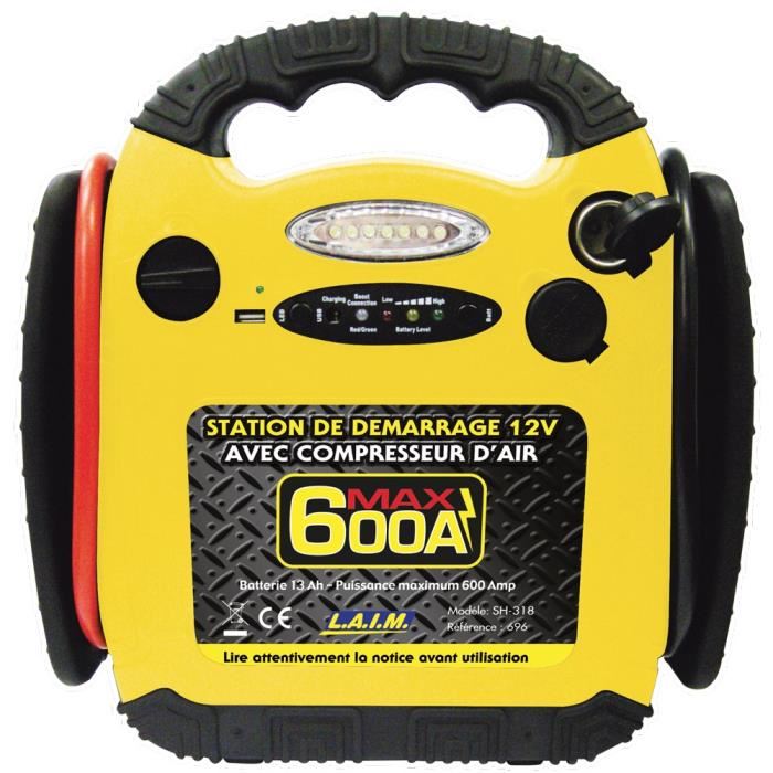 Station De Demarrage 12v Et Compresseur 600a