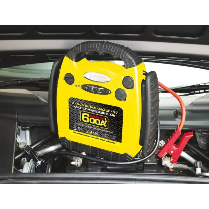 Station De Demarrage 12v Et Compresseur 600a