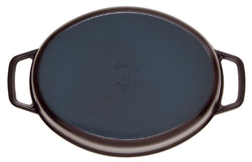 Cocotte En Fonte Staub Ovale 41 Cm Noir - 1104125