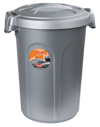 Kerbl Conteneur A Aliment Tom 16kg 46l Pour Chien 445x40x61cm Gris