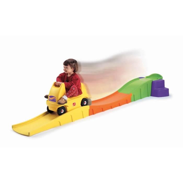 Toboggan - Step2 - Up & Down Roller Coaster - Jaune - Mixte - 2/5 Ans