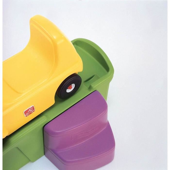 Toboggan - Step2 - Up & Down Roller Coaster - Jaune - Mixte - 2/5 Ans